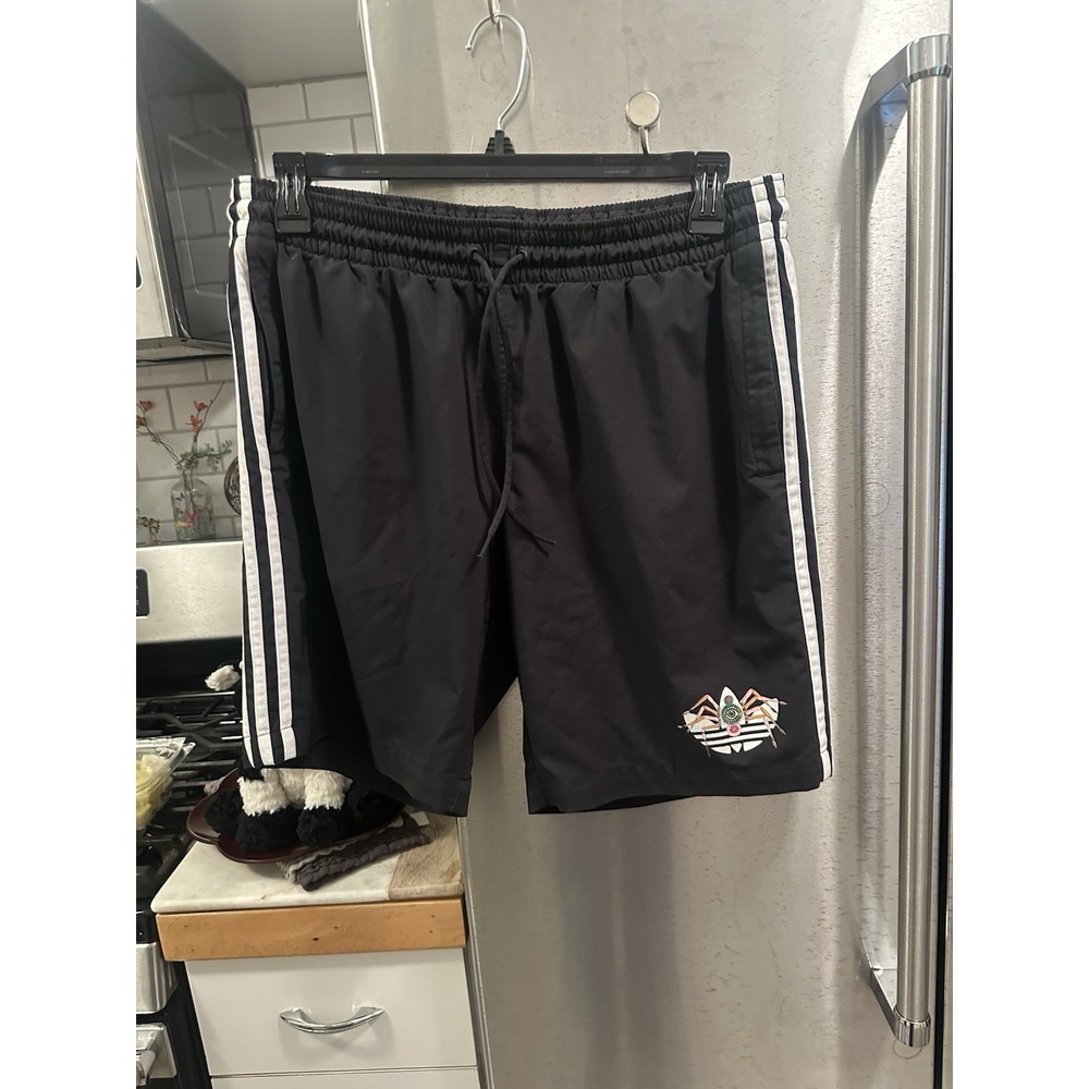 Adidas Limited Edition Short-Rare Embroidered Eye Patch Artist Collab (Tomaami) - Picture 10 of 16